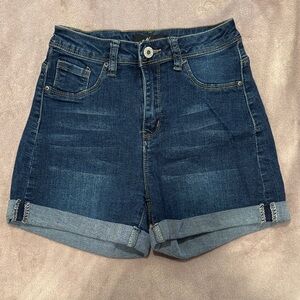 NVGTN (NaviShape) Dark Blue Jean Shorts